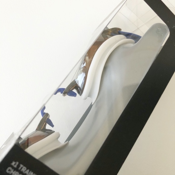 NIB Nike Chrome Mirrored Training Goggle Blue - Picture 8 of 10